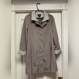 Gallery Taupe Jacket with Pockets Size XS